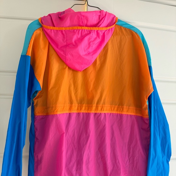 Cotopaxi Teca Half-Zip Windbreaker bright color RARE FIND sz women XL / men L - Picture 9 of 9